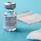 A vial of the Pfizer/BioNTech vaccine